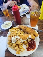 Shrimp and Flounder Platter